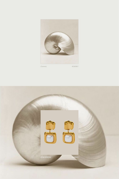 Daphnie Earrings -24K Gold