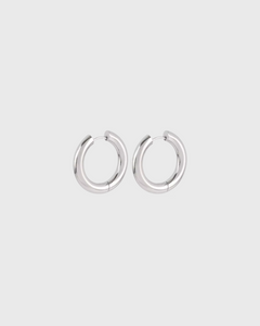 10mm  Stacking Huggies (Silver)