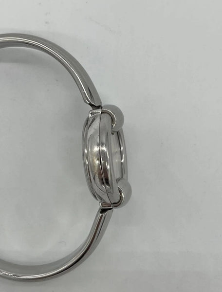 Gucci Square 1500L Silver Stainless Steel Watch