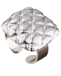 (Copy) COCO Vintage Adjustable Ring-Silver