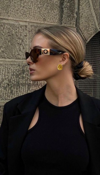 New It Girl Vintage Earrings - 24K Gold