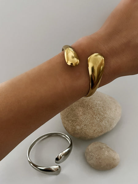 Lulu Adjustable Bracelet- 24K Gold