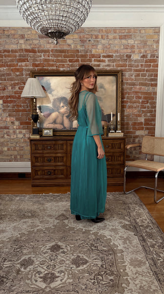 2 Piece Vintage Lace Slip