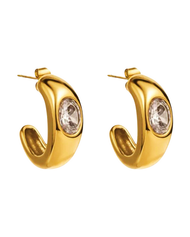 Georgie Earrings (24k Gold)