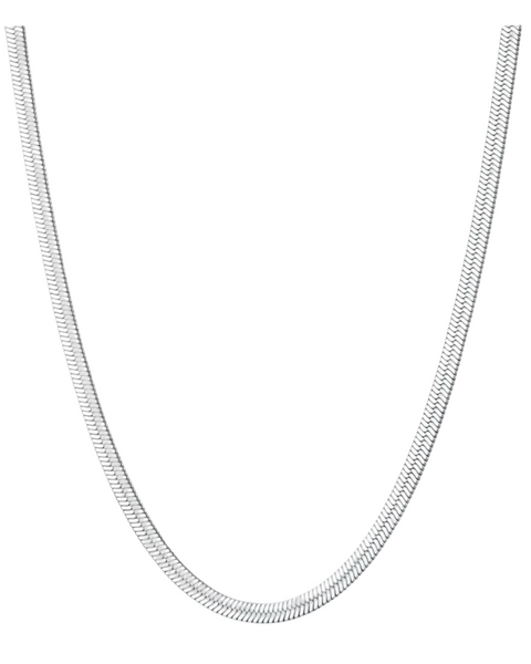 2.5 Herringbone Silver