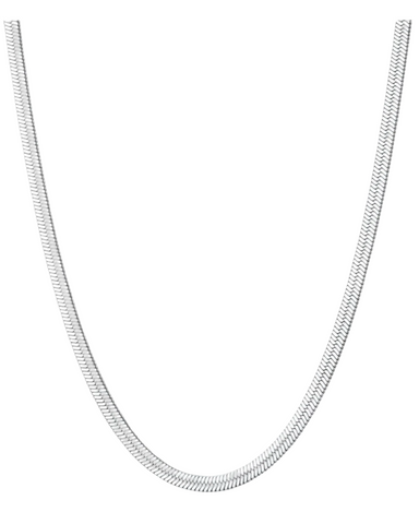 2.5 Herringbone Silver