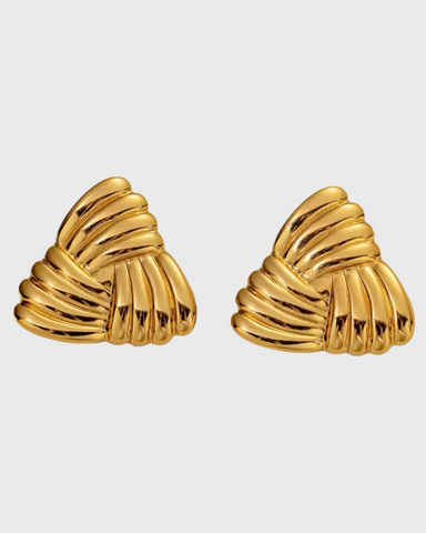 Lulu Vintage Earrings - 24K Gold