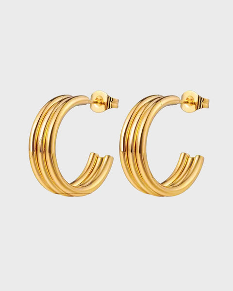 Dolly Earring -24 K Gold