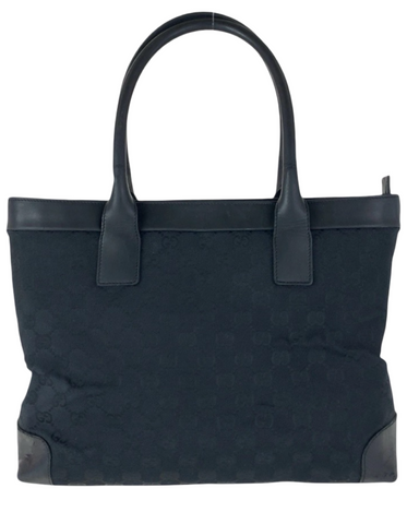 Vintage Gucci GG Canvas Tote Bag – Black