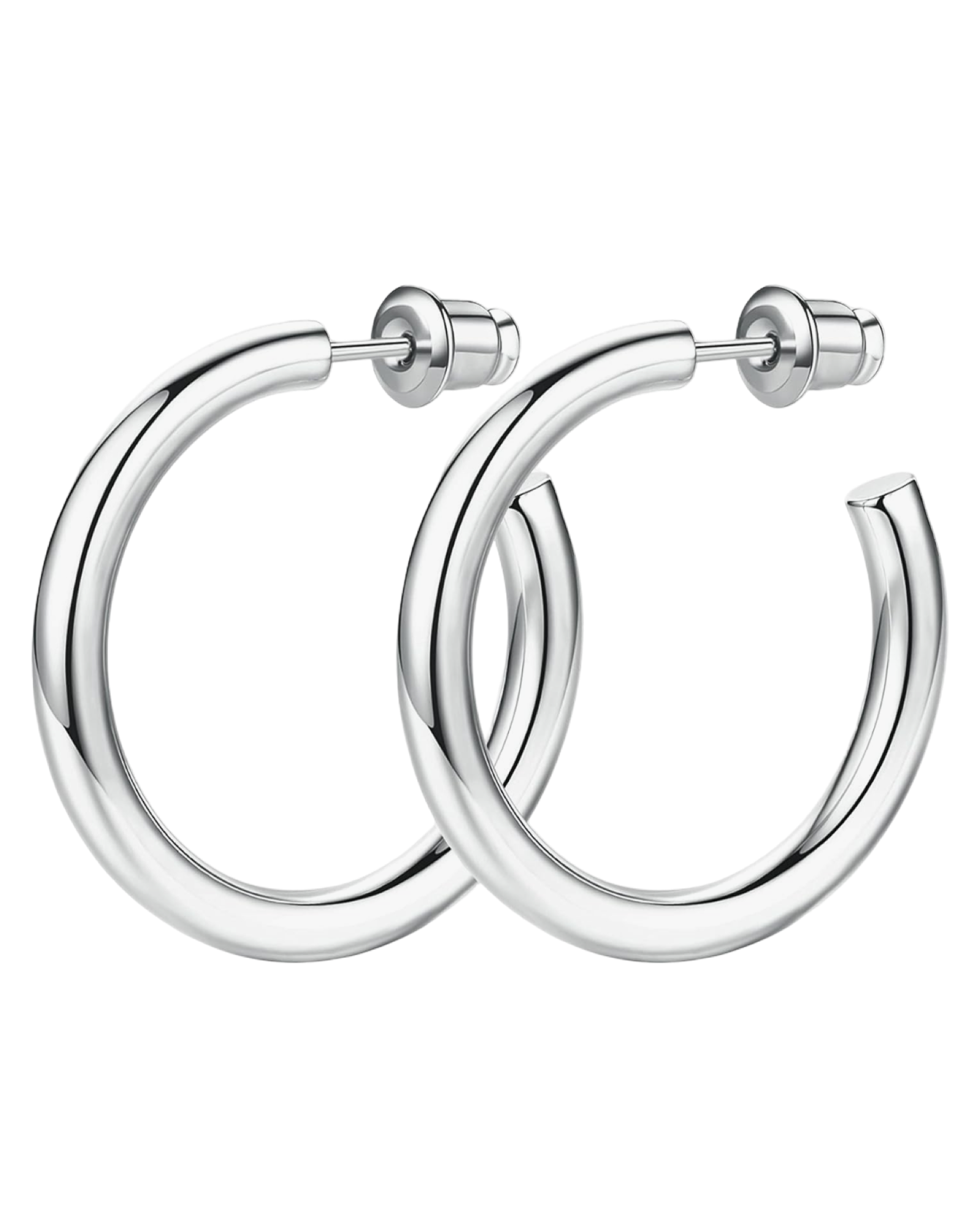 Dainty Stud Vintage Earrings - Sterling Silver