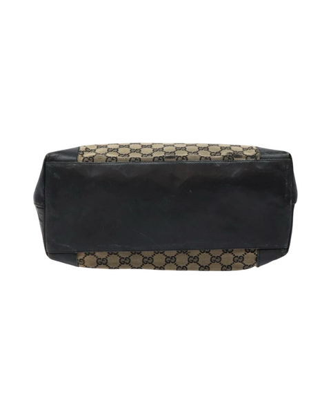 Vintage Gucci GG Canvas Tote Bag – Grey/Black