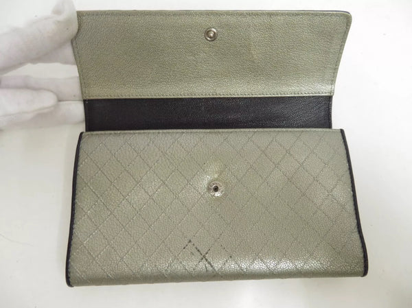 Chanel Calf Skin Clutch/ Wallet