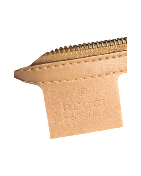 Gucci GG Tan Braided Bag