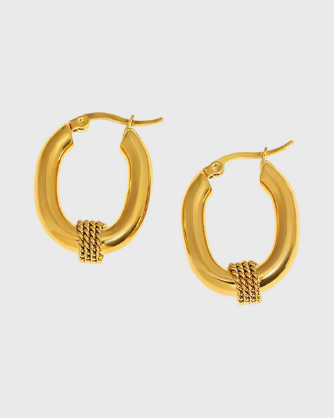 Cozette Earring -24 K Gold