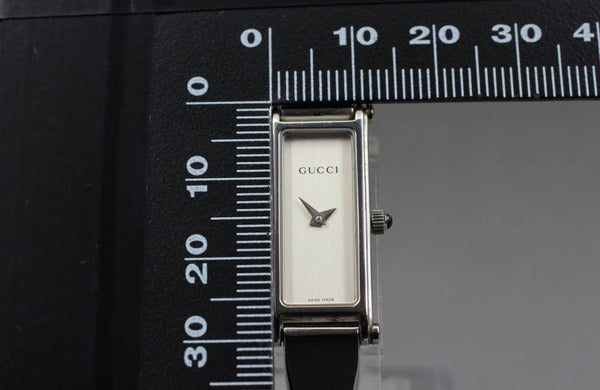 Gucci 1500L Silver Stainless Steel Watch