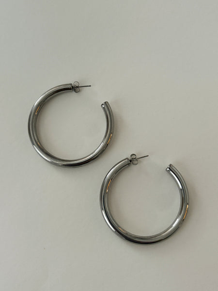 Dainty Stud Vintage Earrings - Sterling Silver