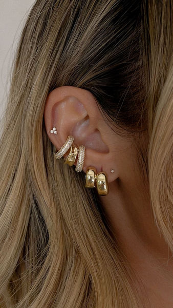 Thelma Huggies (18k Gold)