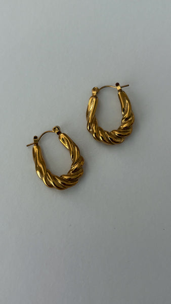 Vintage Textured Earrings