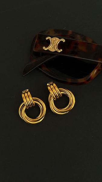 Sample Gold Knot Earrings