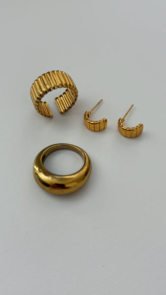 Dolly Adjustable Ring 24K Gold