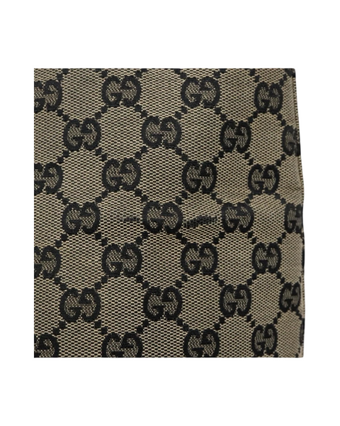 Vintage Gucci GG Canvas Tote Bag – Grey/Black