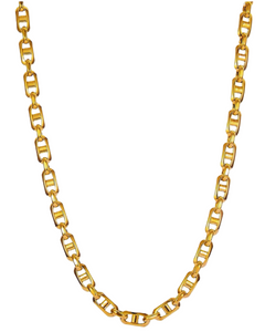 Eddie Chain Necklace  -24k Gold