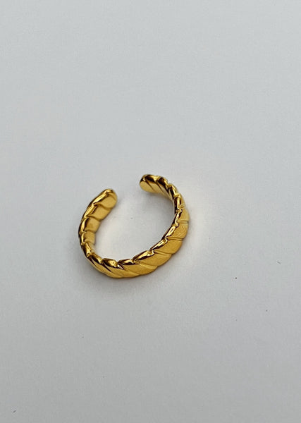 Nora Adjustable Ring 24K Gold