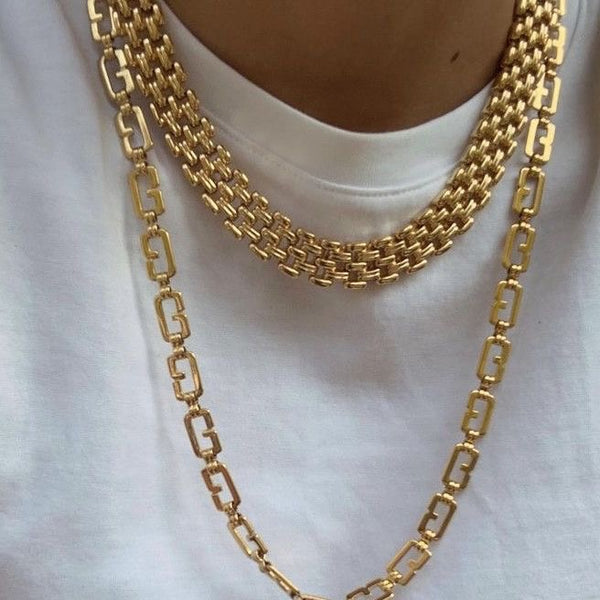 Harriet Chain Necklace (24K Gold)