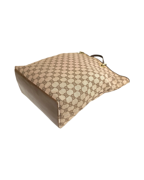 Vintage Gucci GG Canvas Tote Bag