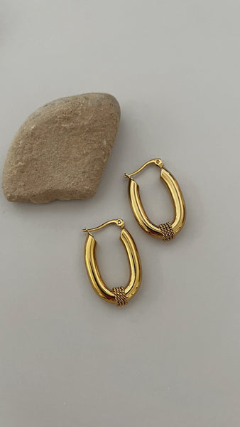 Cozette Earring -24 K Gold