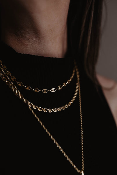 Lucca Stacking Chain (18k Gold)