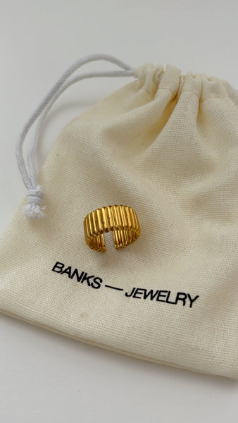 Dolly Adjustable Ring 24K Gold
