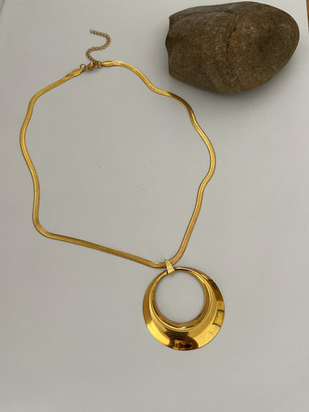 Jolene Modern Necklace -24k Gold