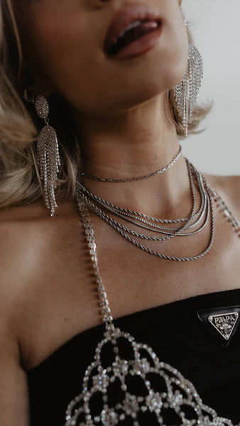 The MOTHER LOAD Stacking Chain Set - SILVER