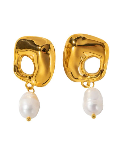 Portifino Earrings (24K Gold)