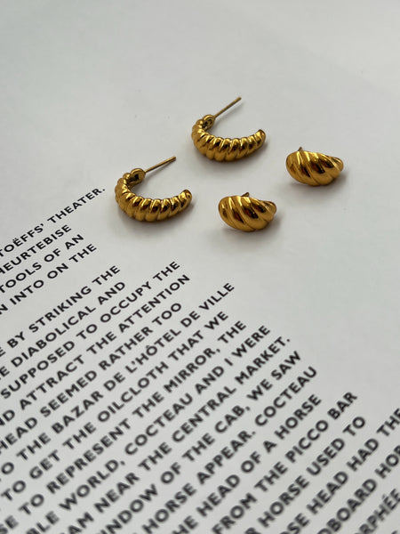 Louis Earrings (18k Gold)
