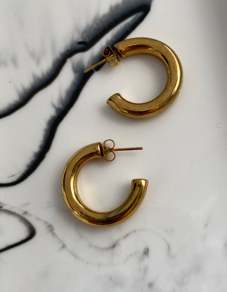 The Perfect Hoop 30mm (24k Gold)