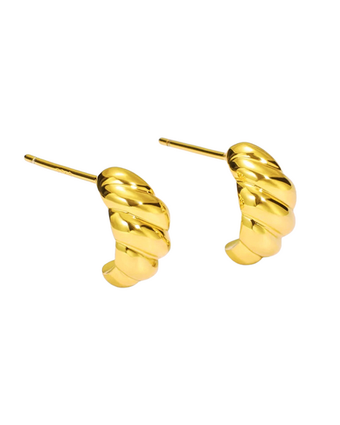 Mini Louis Earrings (18k Gold)