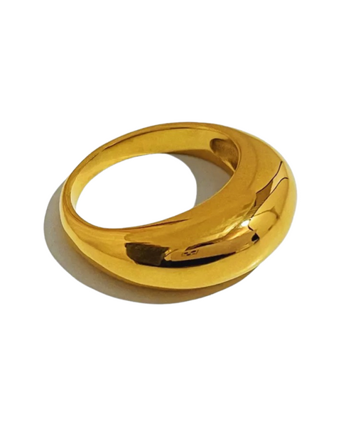 New Dome Ring (24k Gold)