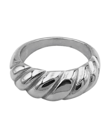 Silver Paige Ring