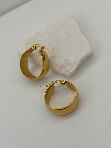 20mm  Gorgeous Gorgeous Girls Hoops (18k Gold)