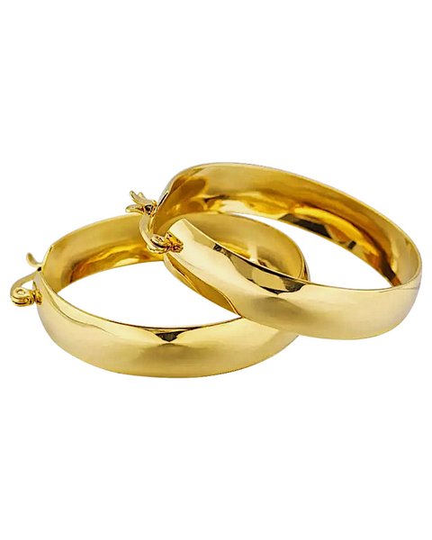 40mm Gorgeous Gorgeous Girls Hoops (18k Gold)